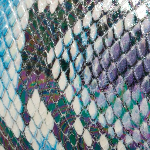 Stella McCartney Vegan Eco Python Oleographic Falabela Chain Tote - Picture 9 of 12